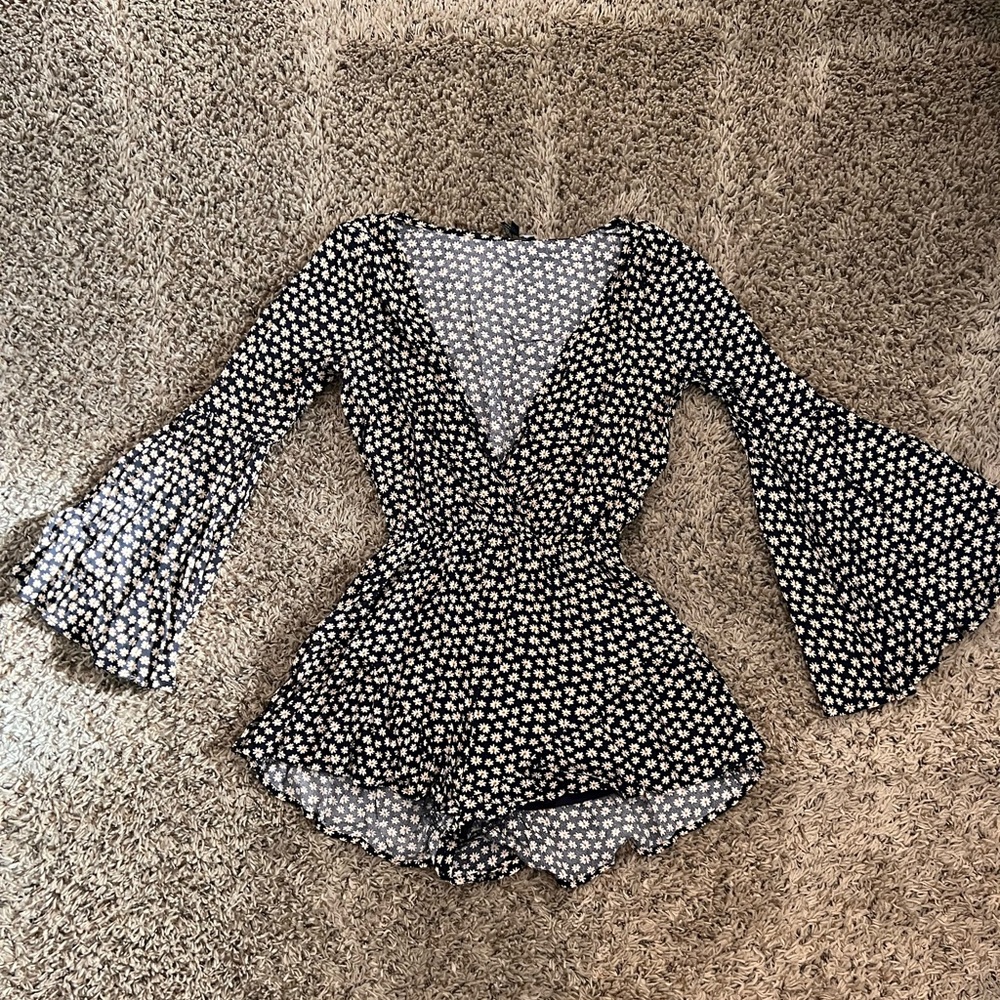 Fashion Nova Floral Romper